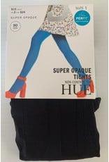 Hue Hue 90 Denier Super Opaque Tights Non-Control Top U11923