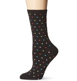 Hotsox Hotsox Women's Pin Dot Heart Socks HO000096