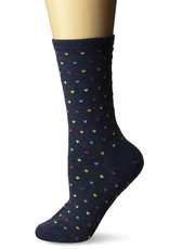 Hotsox Hotsox Women's Pin Dot Heart Socks HO000096