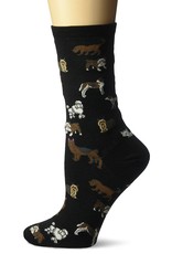 Hotsox Hotsox Women's Classic Dogs Crew Socks HO000093