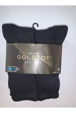 Goldtoe Goldtoe Men's Cotton Athletic Crew Socks 6-Pack