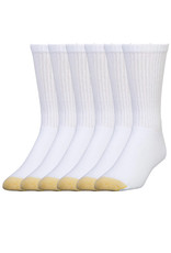 Goldtoe Goldtoe Men's Cotton Athletic Crew Socks 6-Pack