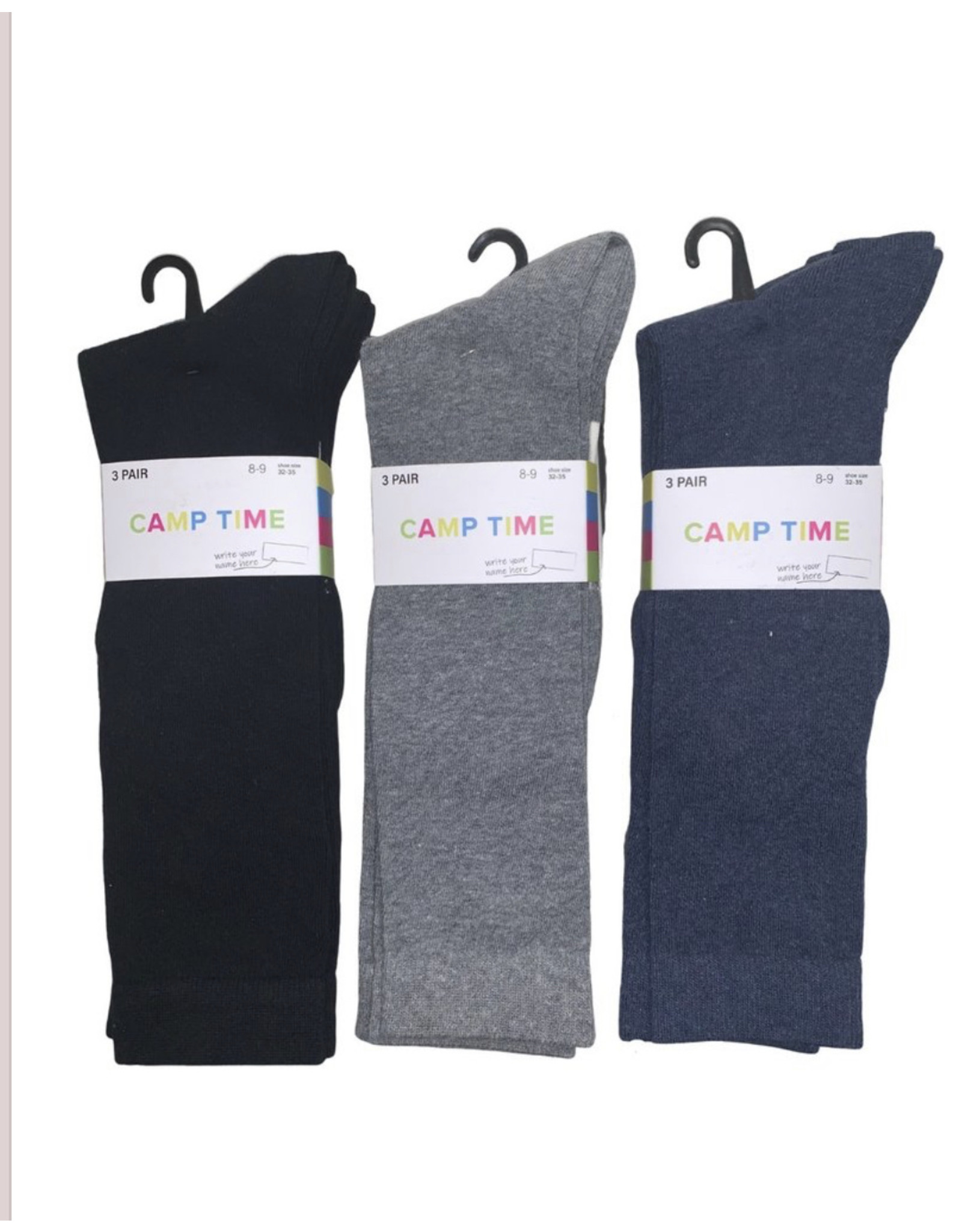 JRP JRP Camptime Knee Socks 3-Pack