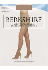Berkshire Berkshire Silky Sheer Light Support Graduated Compression Leg Pantyhose with Reinforced Toe - 8101