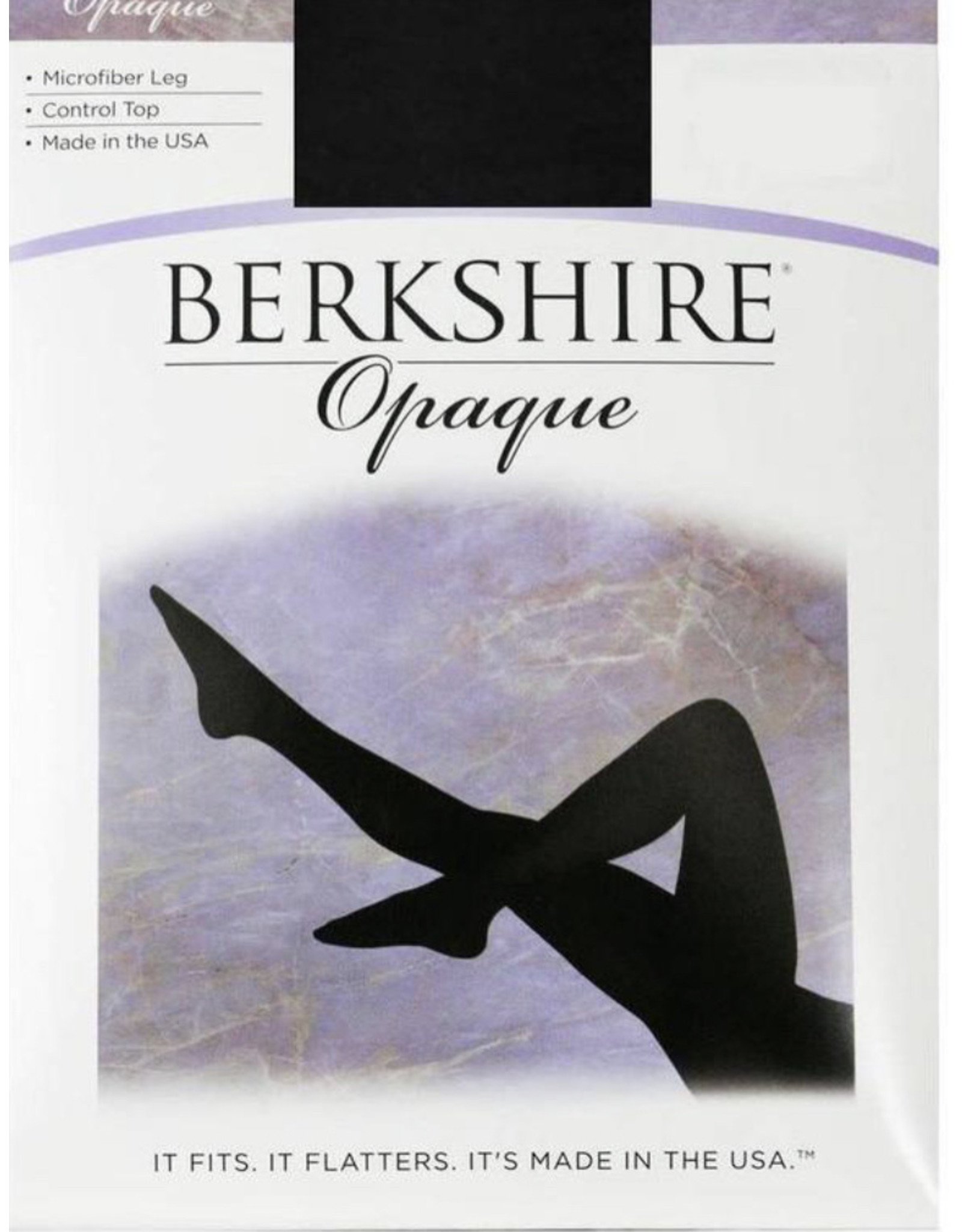Berkshire Berkshire Microfiber Opaque Control Top Tights - 8040