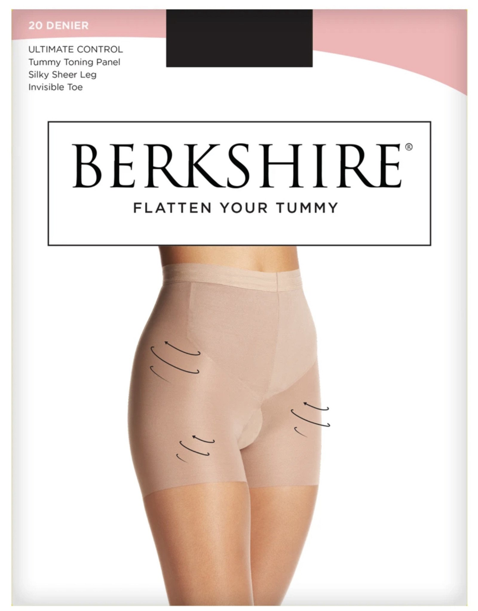 Berkshire Berkshire Women's Flat Tummy Sheer Shaper Pantyhose 8216