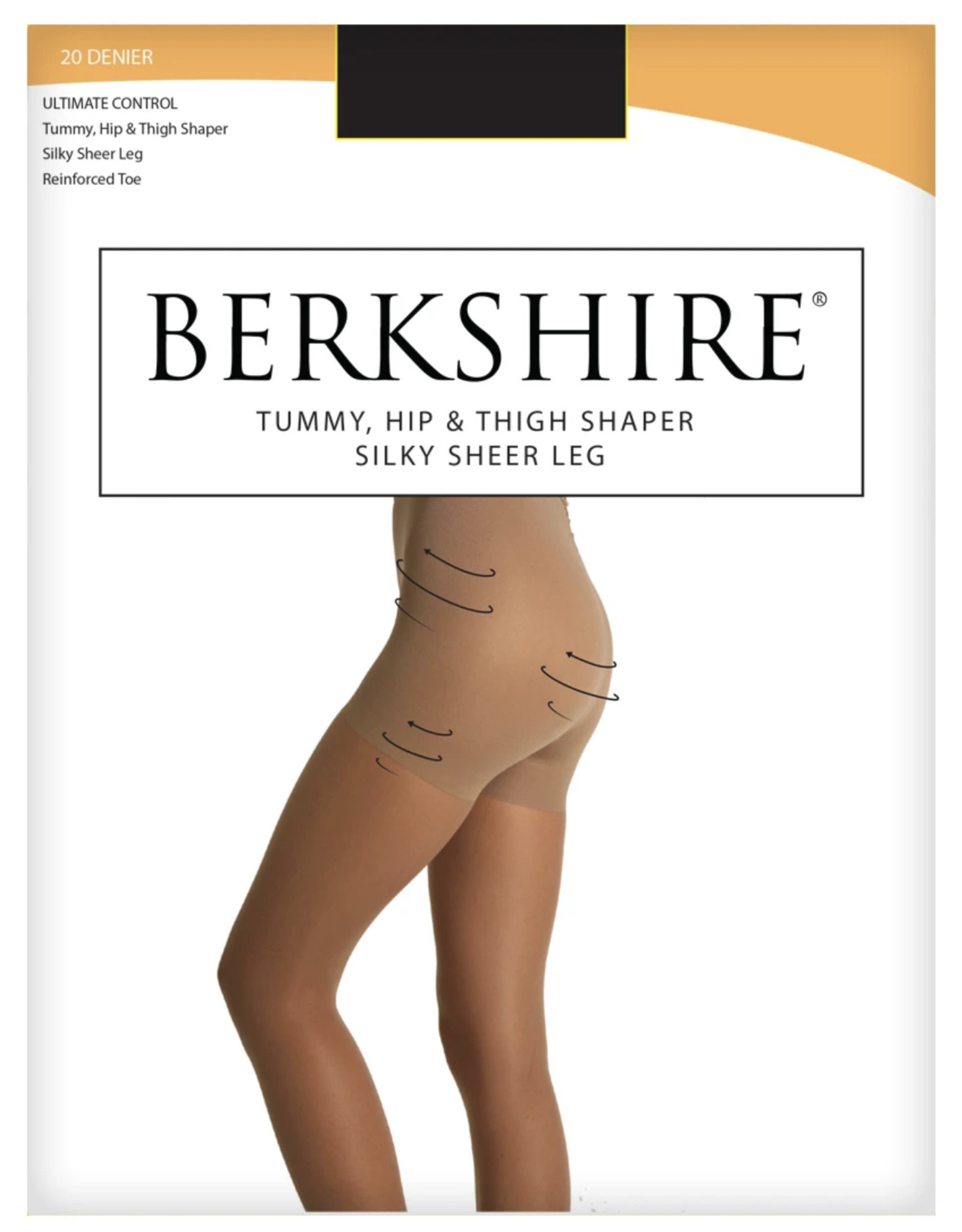 Berkshire Women's In Control Body Shaper Pantyhose with Reinforced Toe 4757  - Sox World Plus