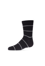 Memoi Memoi Boys Spacedye Stripe Crew Sock MK - 159