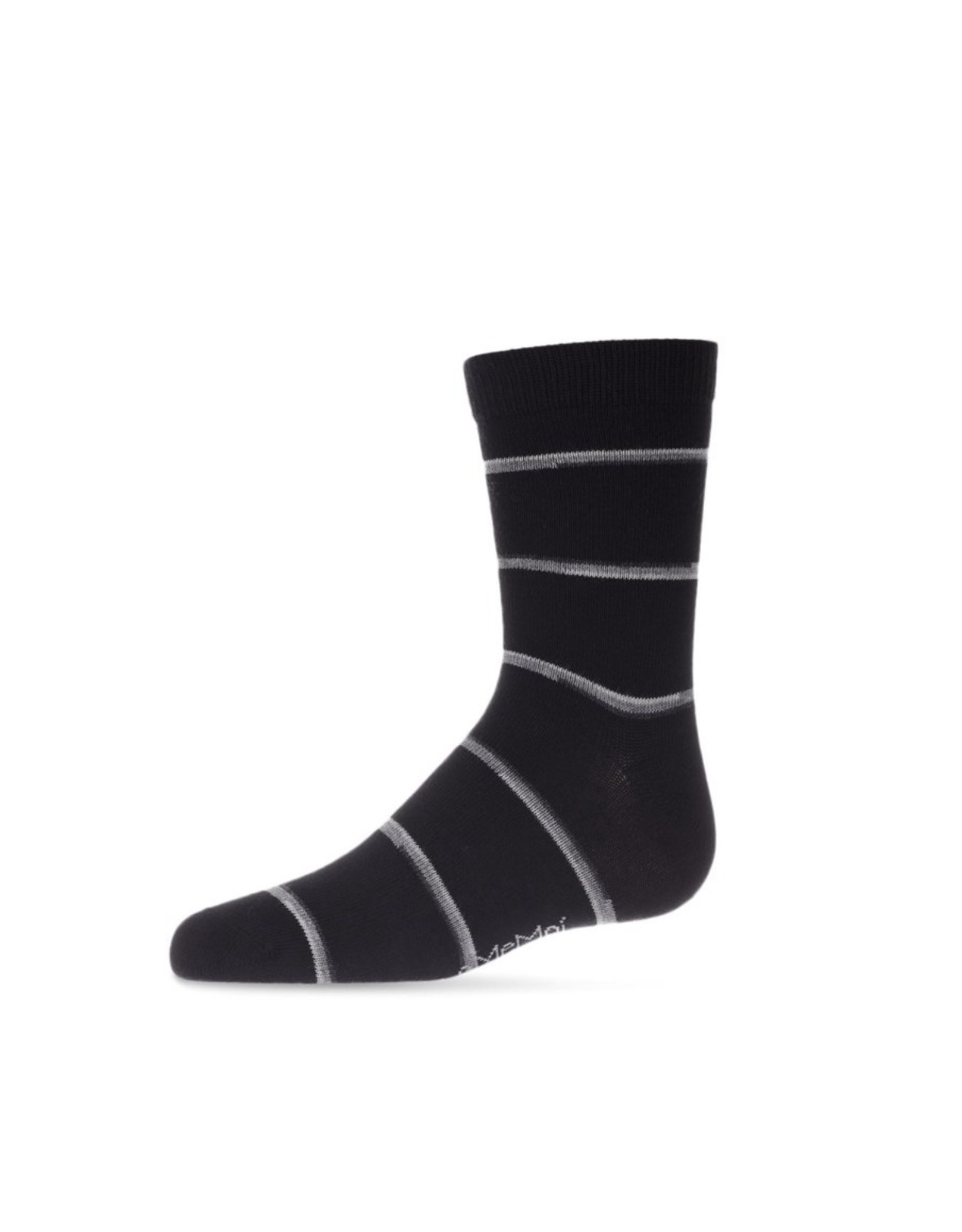 Memoi Memoi Boys Spacedye Stripe Crew Sock MK - 159