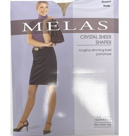 Melas Melas  Women's Crystal Sheer Shaper Queen AS-611Q