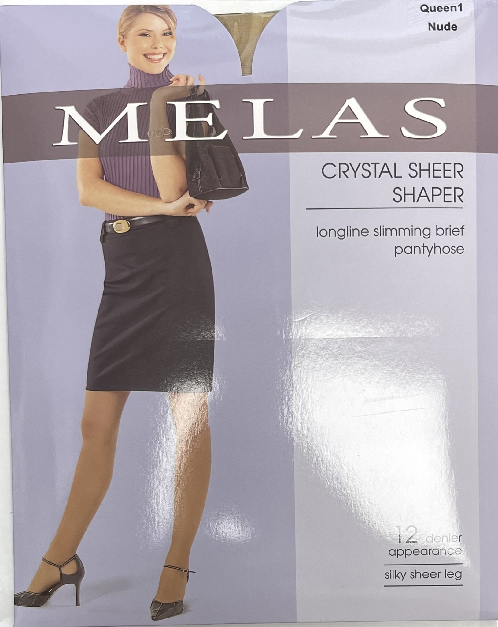 Melas Women's Crystal Sheer Shaper Queen AS-611Q - Sox World Plus