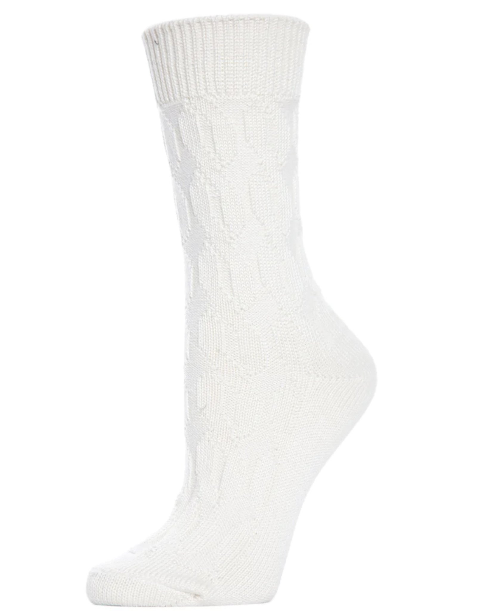 Memoi Memoi Twist Class Knit Boot Sock MO-603