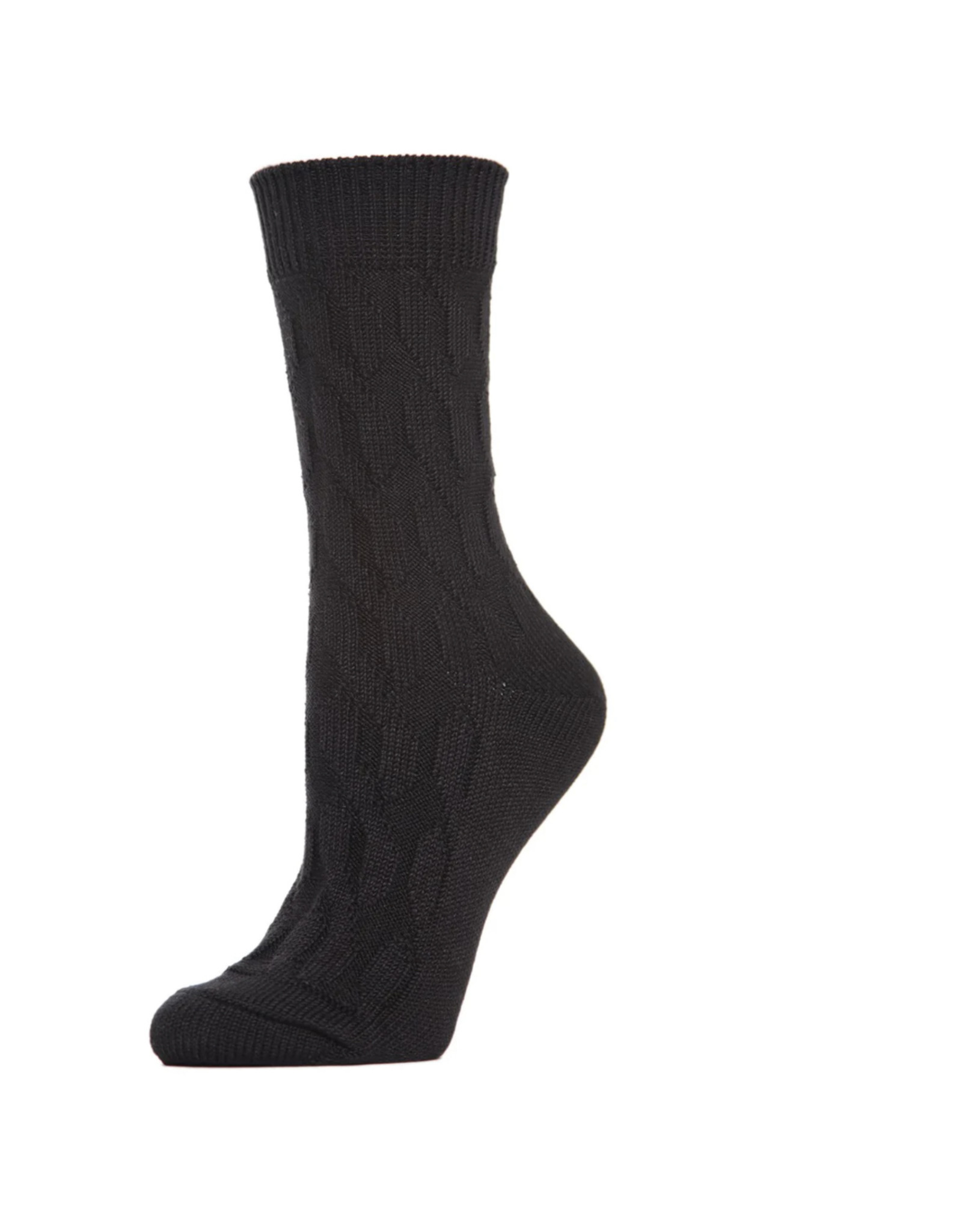 Memoi Twist Class Knit Boot Sock MO-603