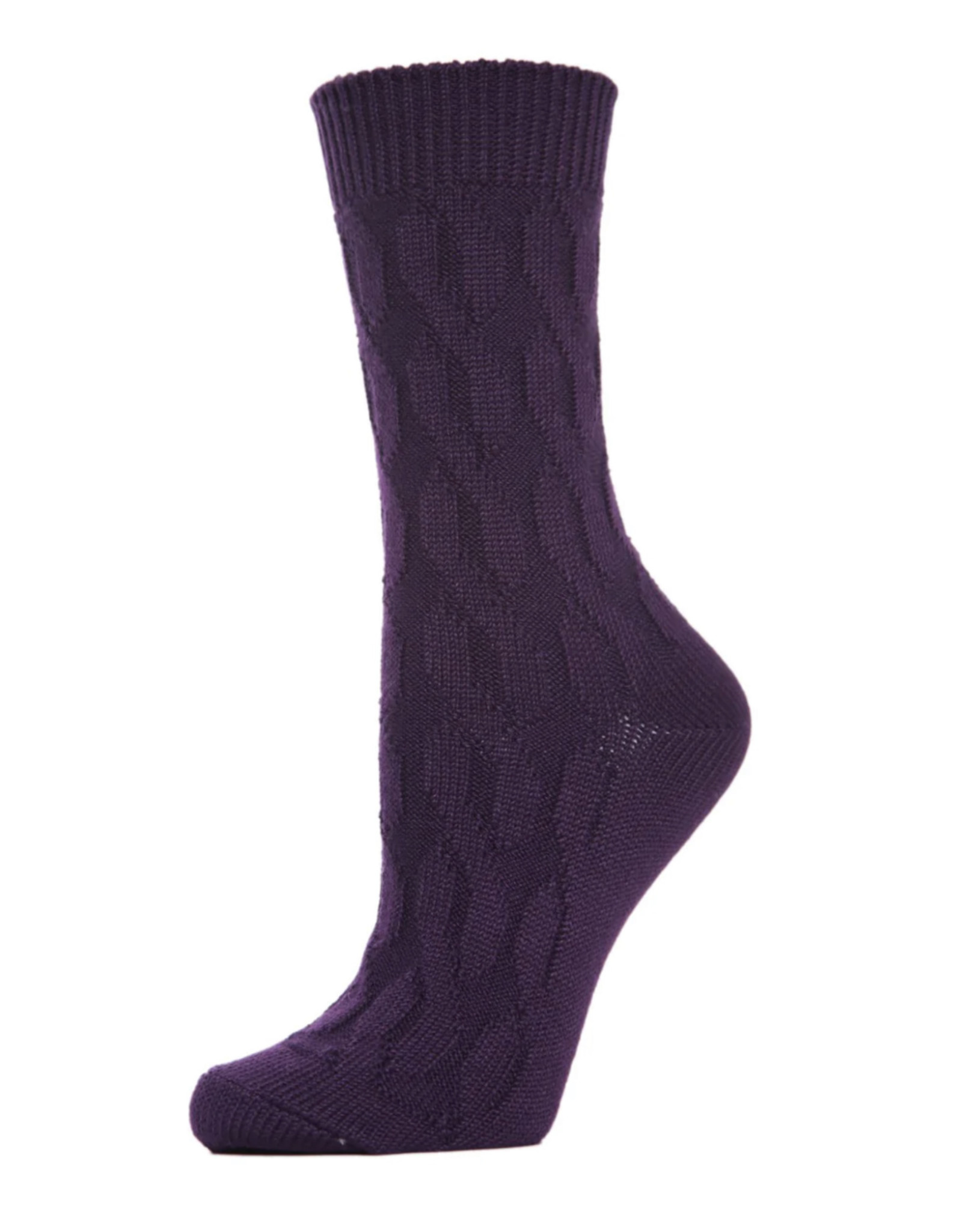 Memoi Twist Class Knit Boot Sock MO-603
