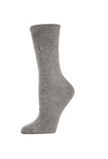 Memoi Memoi Soft & Cozy Cotton Blend Crew Boot Sock MO-617