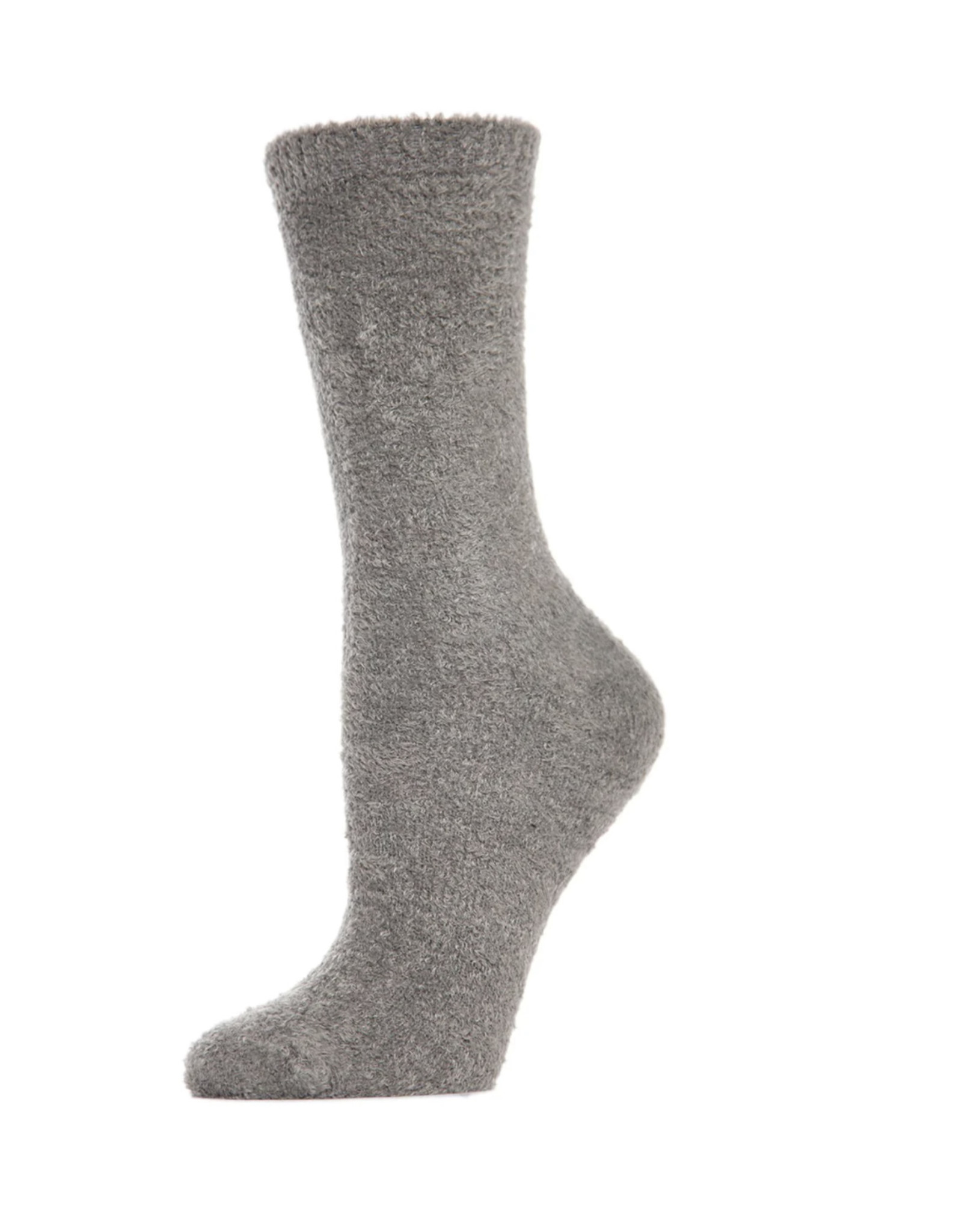 Memoi Memoi Soft & Cozy Cotton Blend Crew Boot Sock MO-617