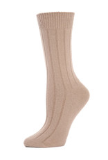 Memoi Memoi Ribbed Lush Boot Socks MO-602