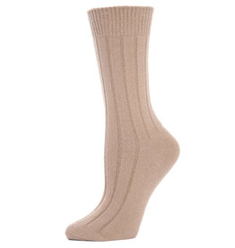 Memoi Ribbed Lush Boot Socks MO-602