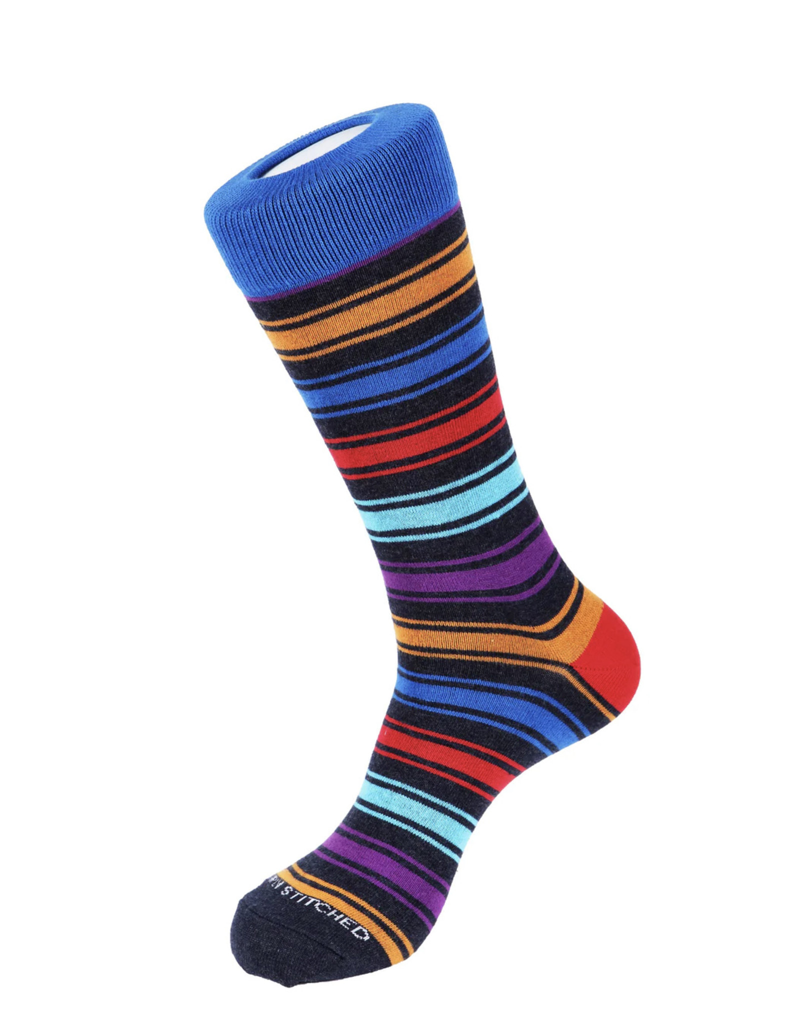 Unsimply Stitched Unsimply Stitched Men's Angeles Stripe Sock
