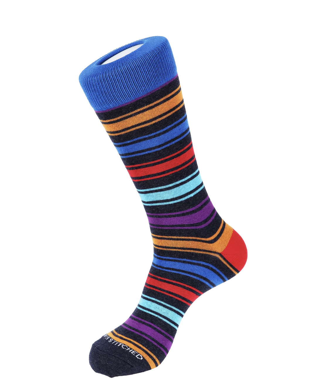 Unsimply Stitched Men's Angeles Stripe Sock - Sox World Plus