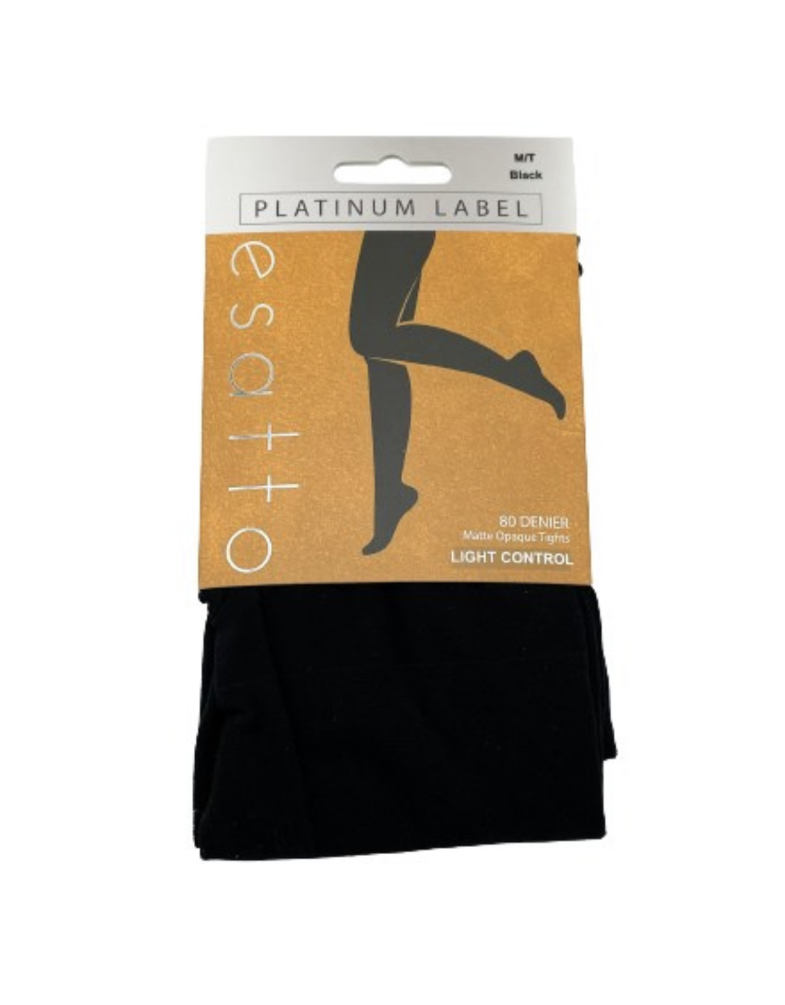 Completely Opaque 80 Denier Control Top Footless Tights