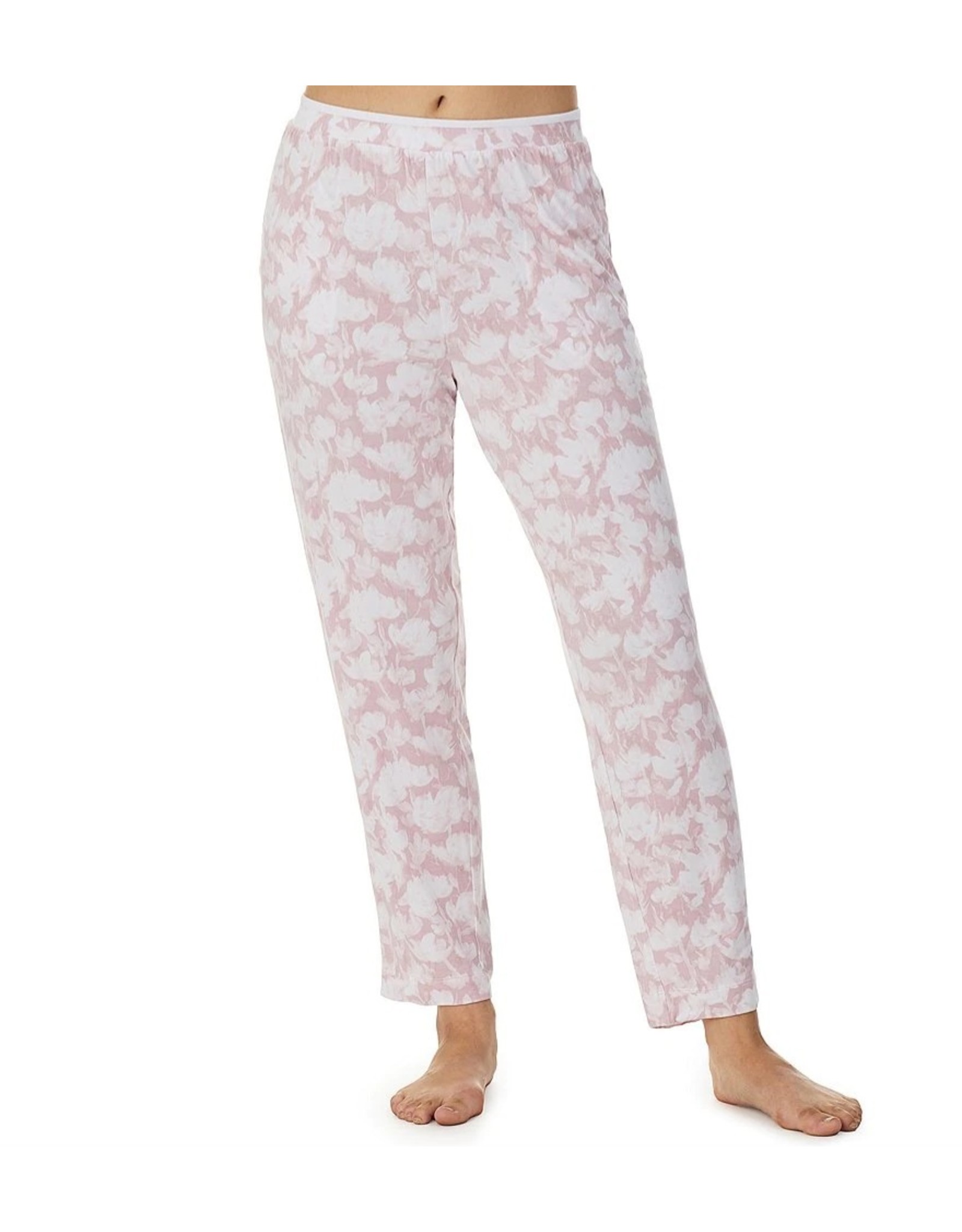 Donna Karan Donna Karan Women's Floral Print Knit Cropped Sleep Pant