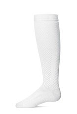 Memoi Memoi Girls Pointelle Cotton Blend Knee High