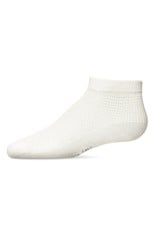 Memoi Memoi Girls Mesh Cotton Blend Anklet Sock