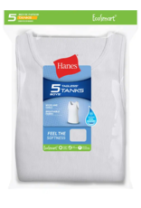 Hanes Boys Tagless Tanks 5-Pack