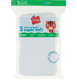 Hanes Boys Tanks Toddler 5-Pack