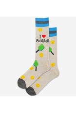 Hotsox Hotsox Men's Pickleball Crew Sock