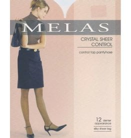 Melas Melas Womens Crystal sheer Control Top 12 Denier