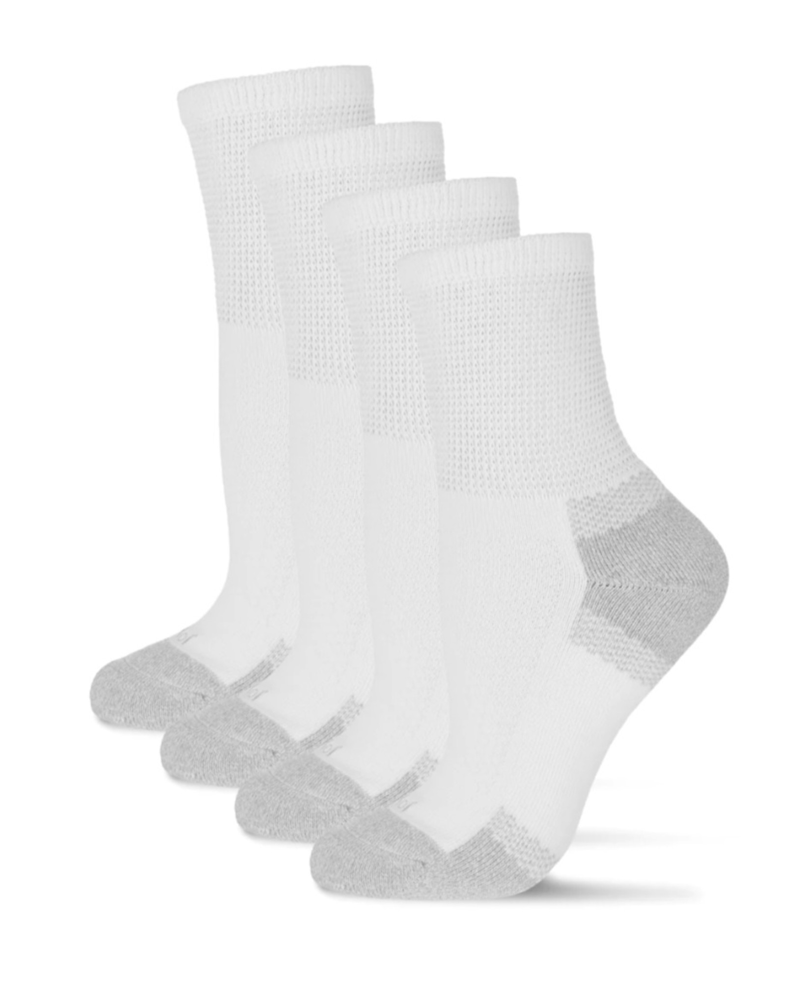 Memoi 2 Pair Diabetic Half Cushion Quarter Sock