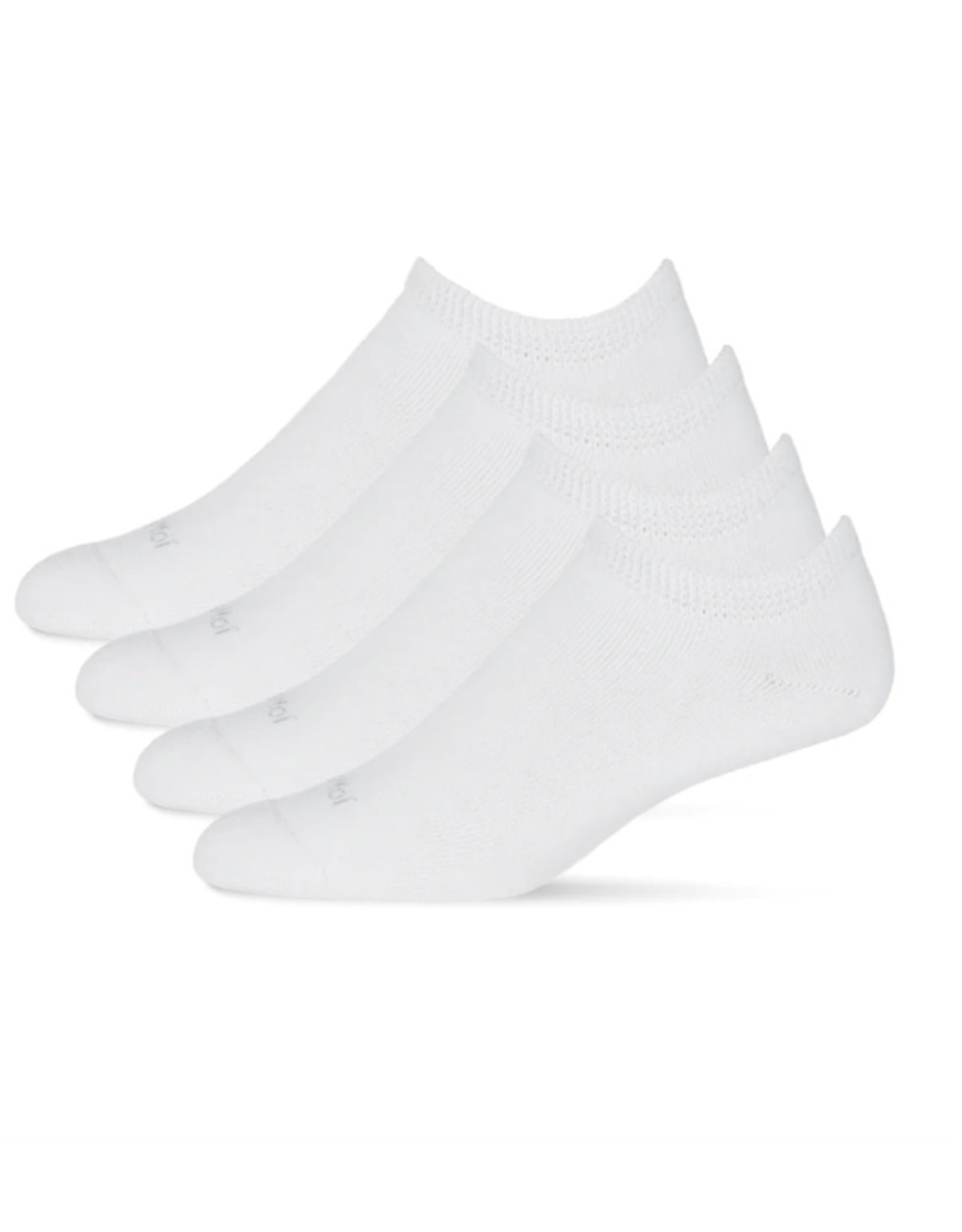 Memoi 2 Pair Diabetic Full Cushion Lowcut Sock