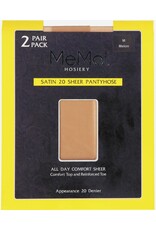 Memoi Memoi Womens Stain 20 Sheer 2 Pair Pack MS-650