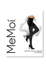 Memoi Memoi Women's Velvet Touch Control Top 80 Denier Tights