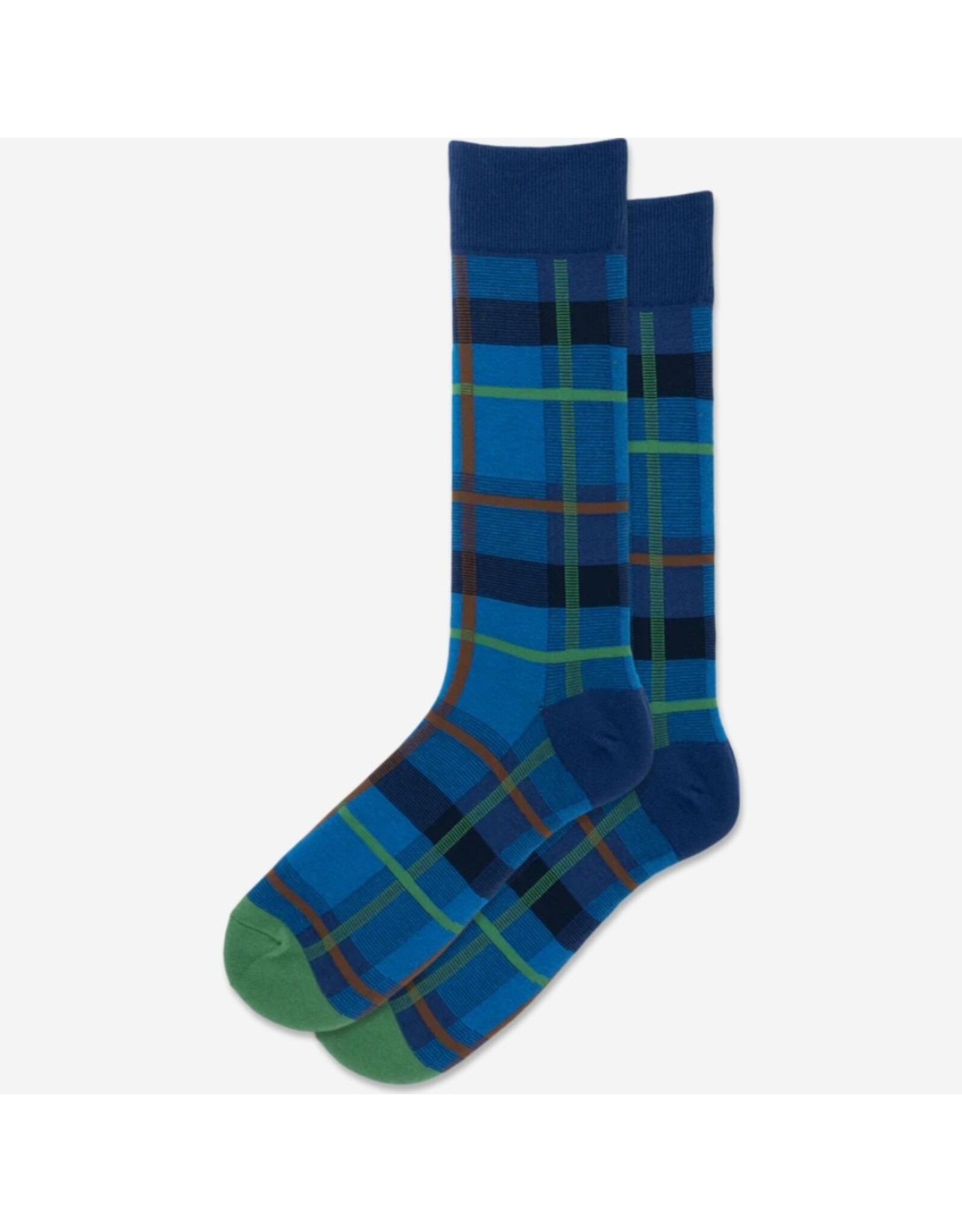 Hotsox Hotsox Men's Plaid Crew Sock