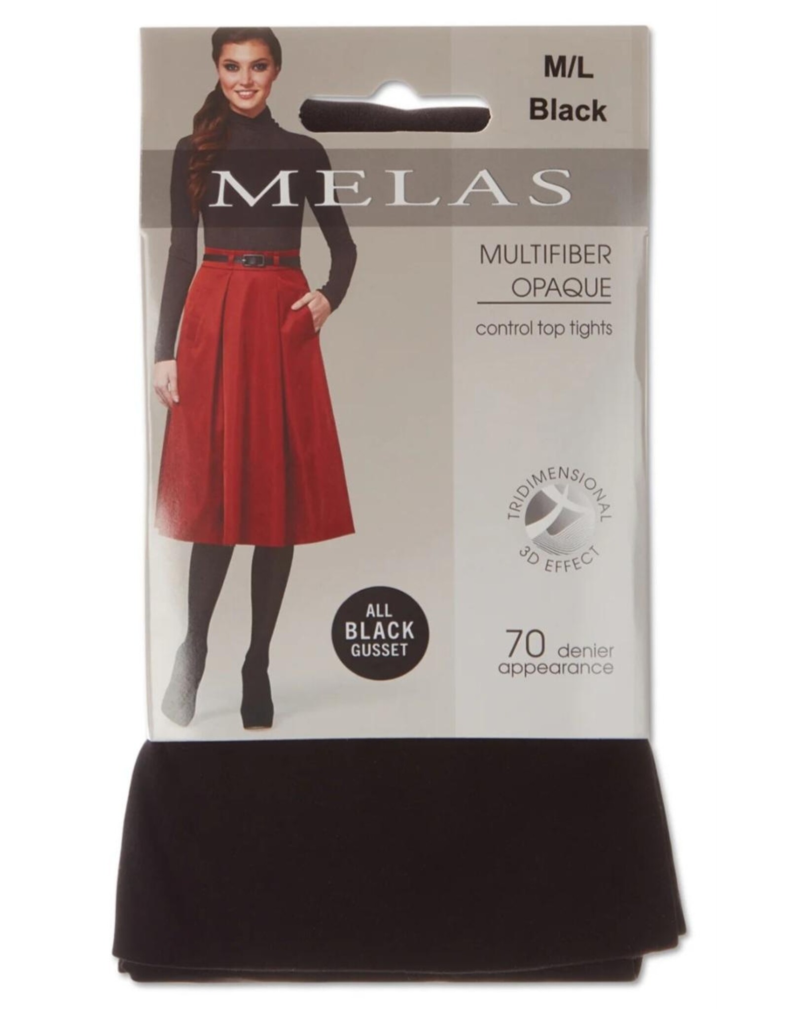 Melas Melas Multifiber Opaque Control Top Tights AT-639