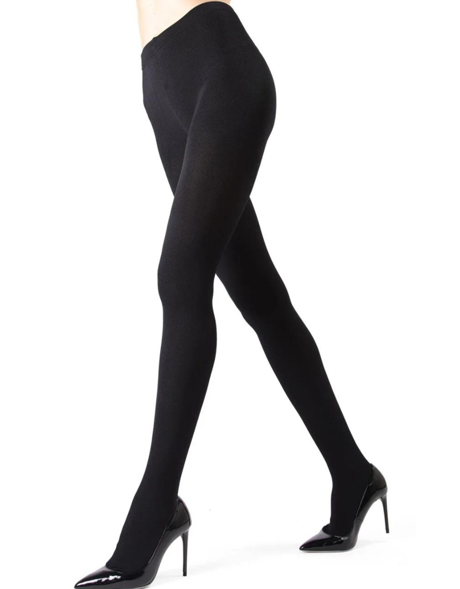 Memoi Memoi Plush Fleece Lined Tights MO-340