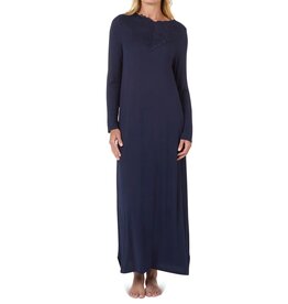 Memoi Women's Lace Trimmed Nightgown