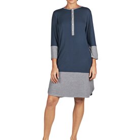 Memoi Women's Two-Tone Nightshirt