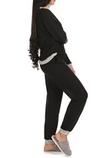 Memoi Women's Hacci Jogger Set