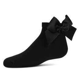 Memoi Memoi Girls Bow Back Anklet Sock MKF-6058