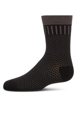 Memoi Boys Geometry Crew Sock