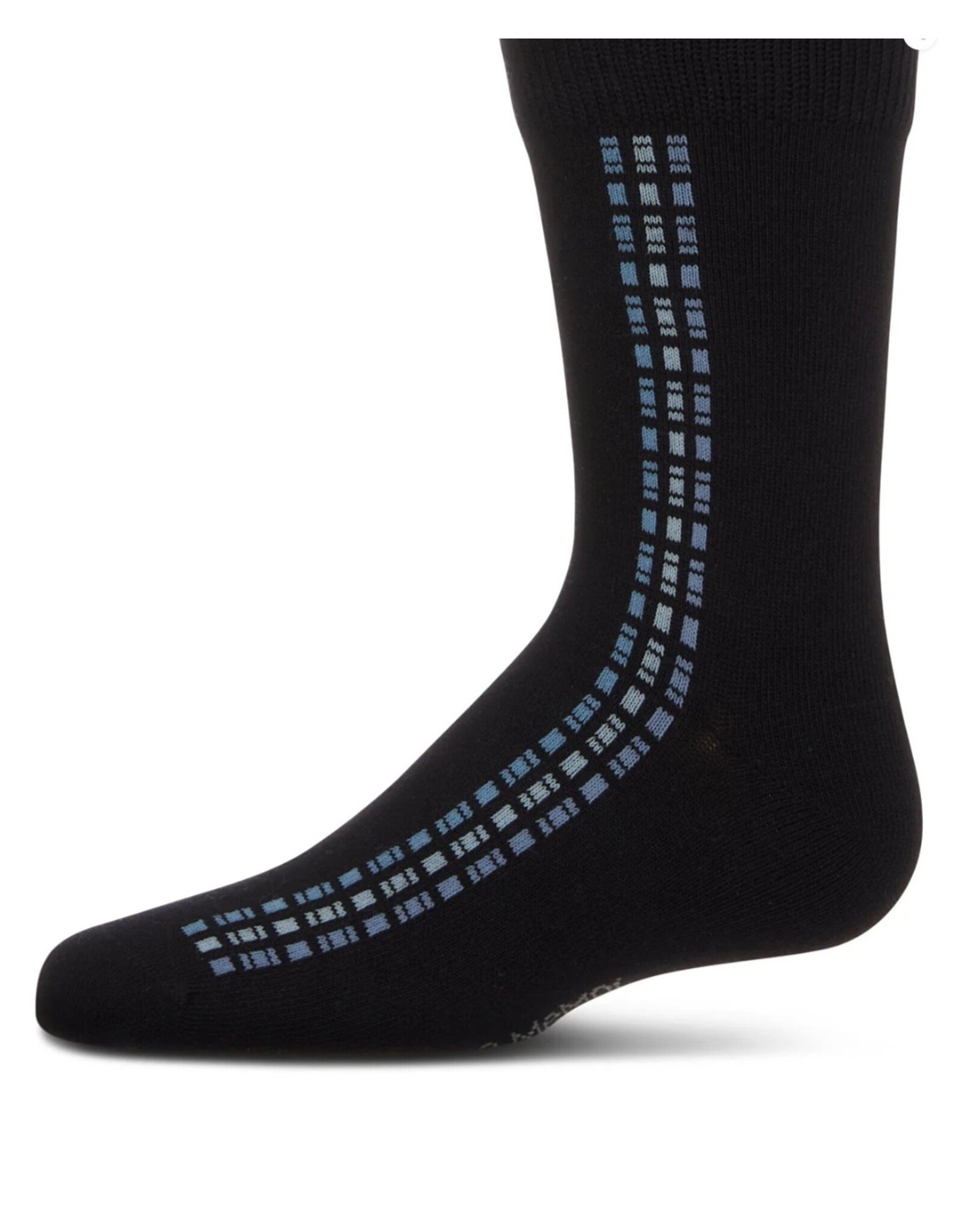Memoi Boys Vertical Dashed Line Crew Socks