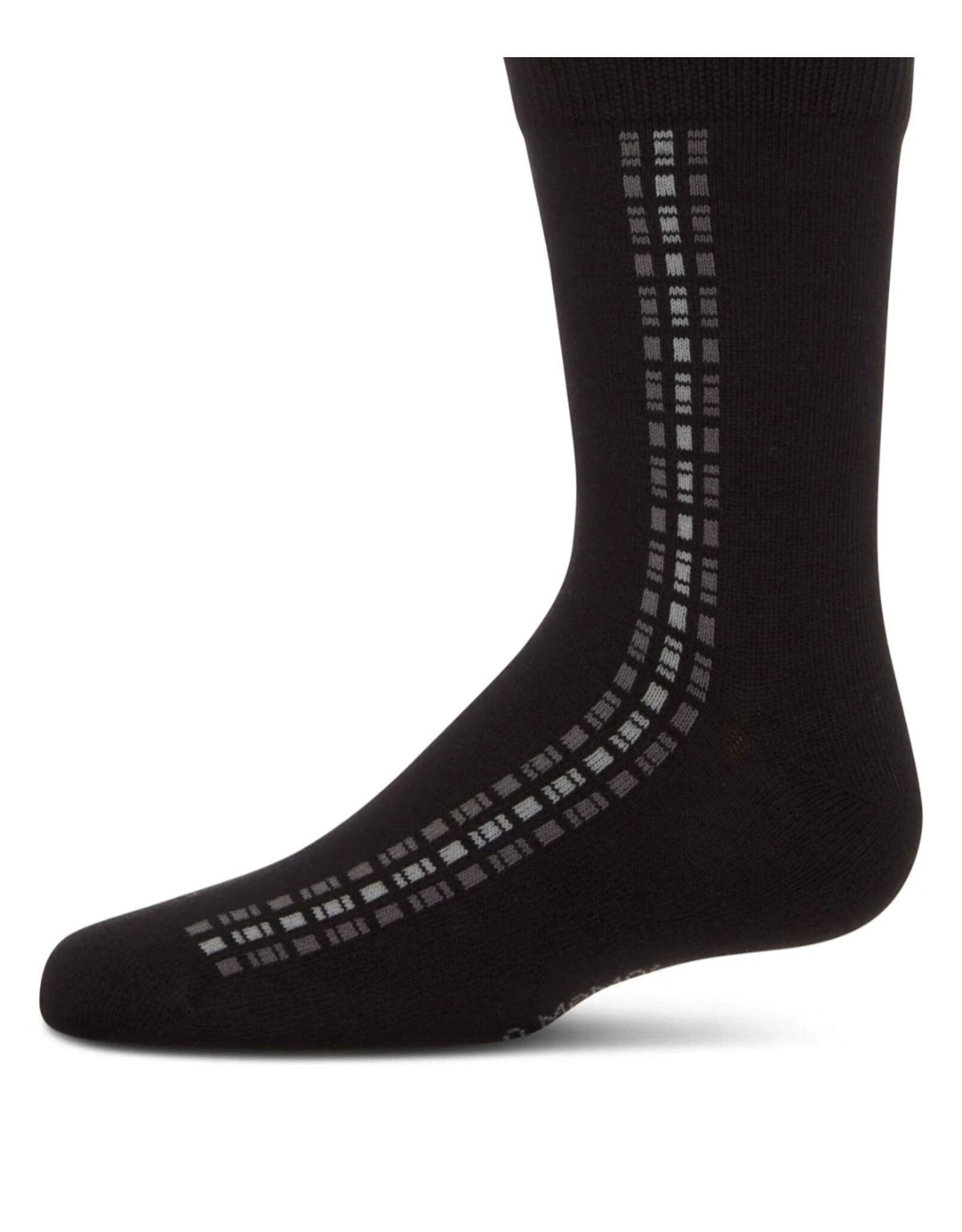 Memoi Boys Vertical Dashed Line Crew Socks