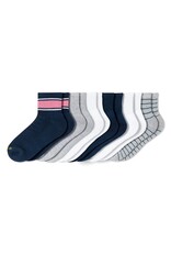Hue Hue Women's Cotton Mini Crew Socks 6-Pack U10227
