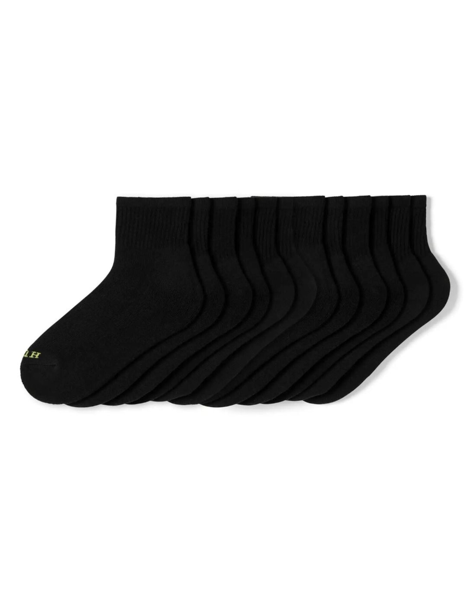 Hue Hue Women's Cotton Mini Crew Socks 6-Pack U10227
