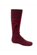 Zubii Zubii Girls Ribbon Wrap Knee Socks