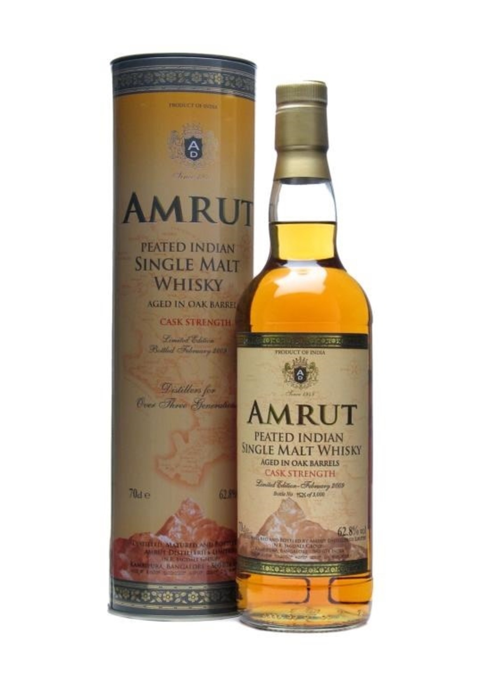 Amrut Whiskey - Amrut - Cask Strength Peated